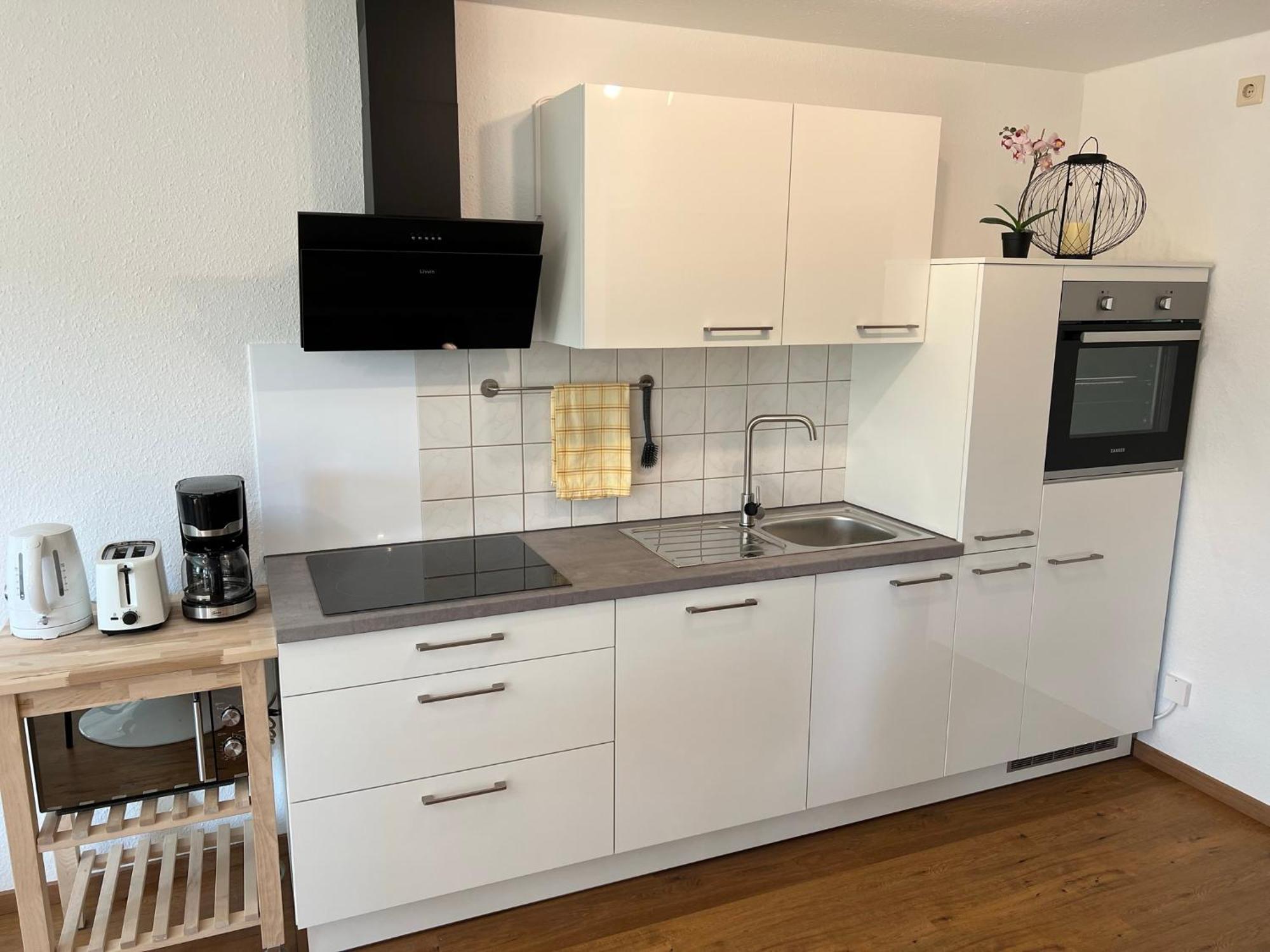 Schoene Ferienwohnung In 슈톡카흐 외부 사진