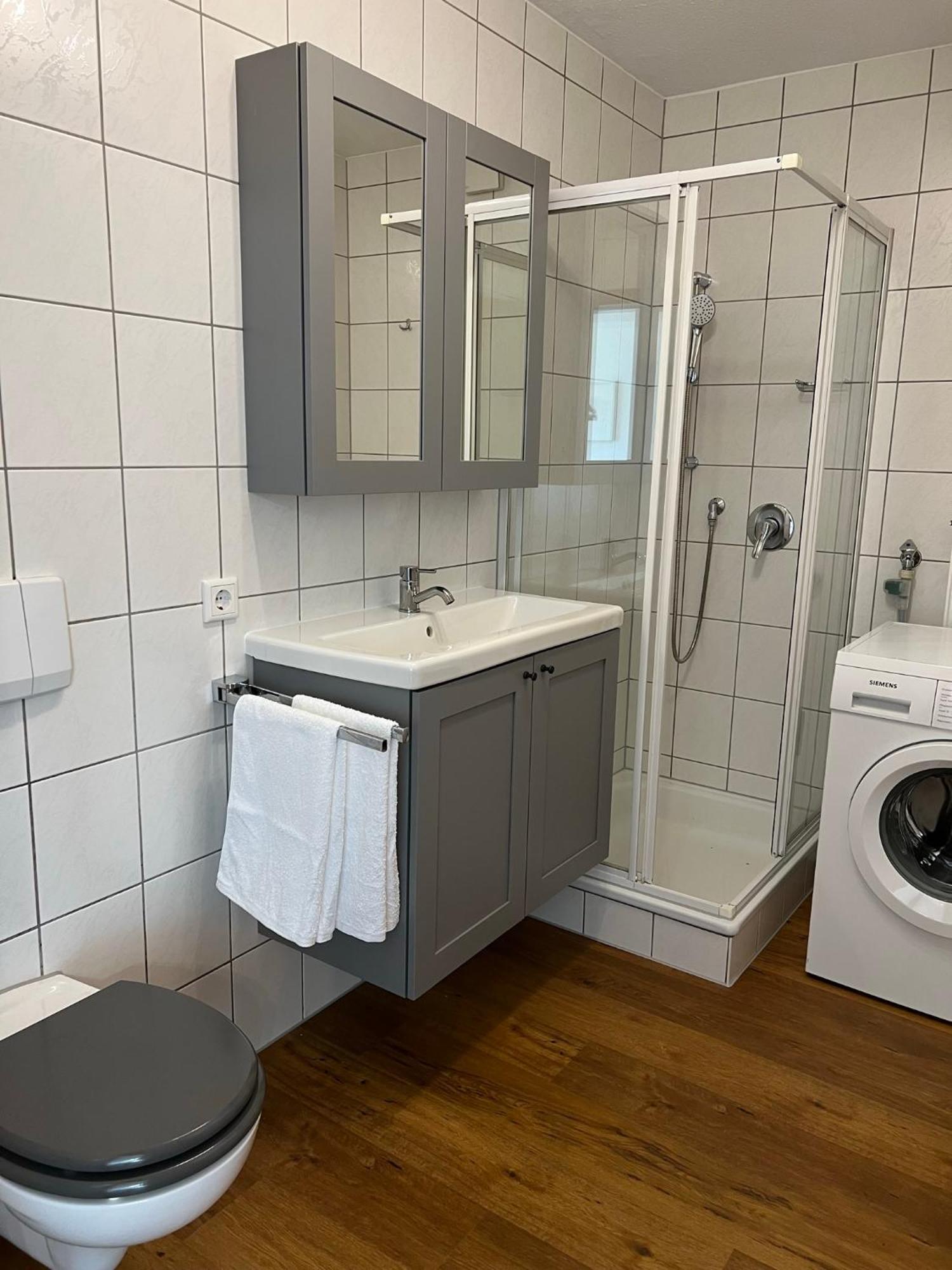 Schoene Ferienwohnung In 슈톡카흐 외부 사진